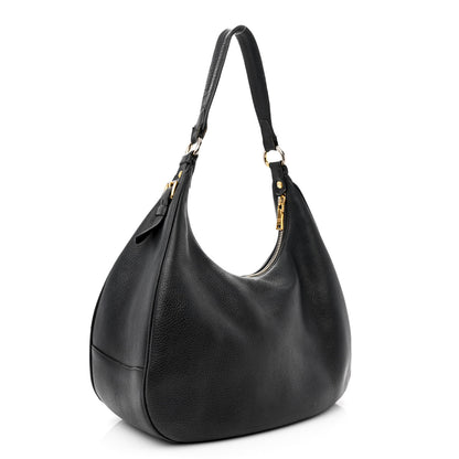 Prada Vitello Daino Hobo Black 2 of 18