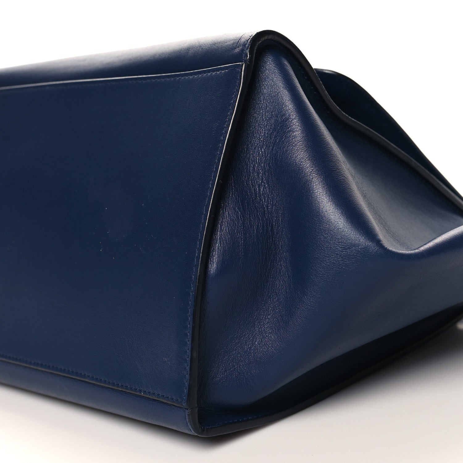 Celine Smooth Calfskin Medium Trapeze Indigo 9 of 12