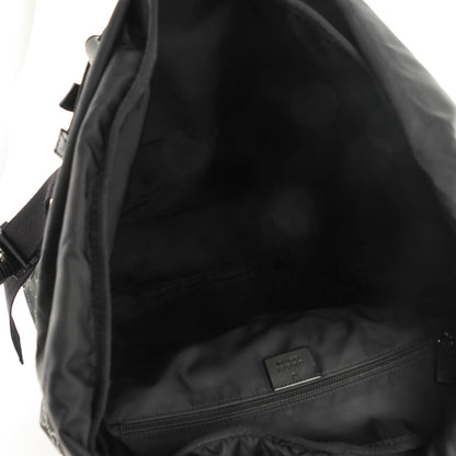 Gucci Imprime Monogram Interlocking G Double Buckle Backpack Black 5 of 7