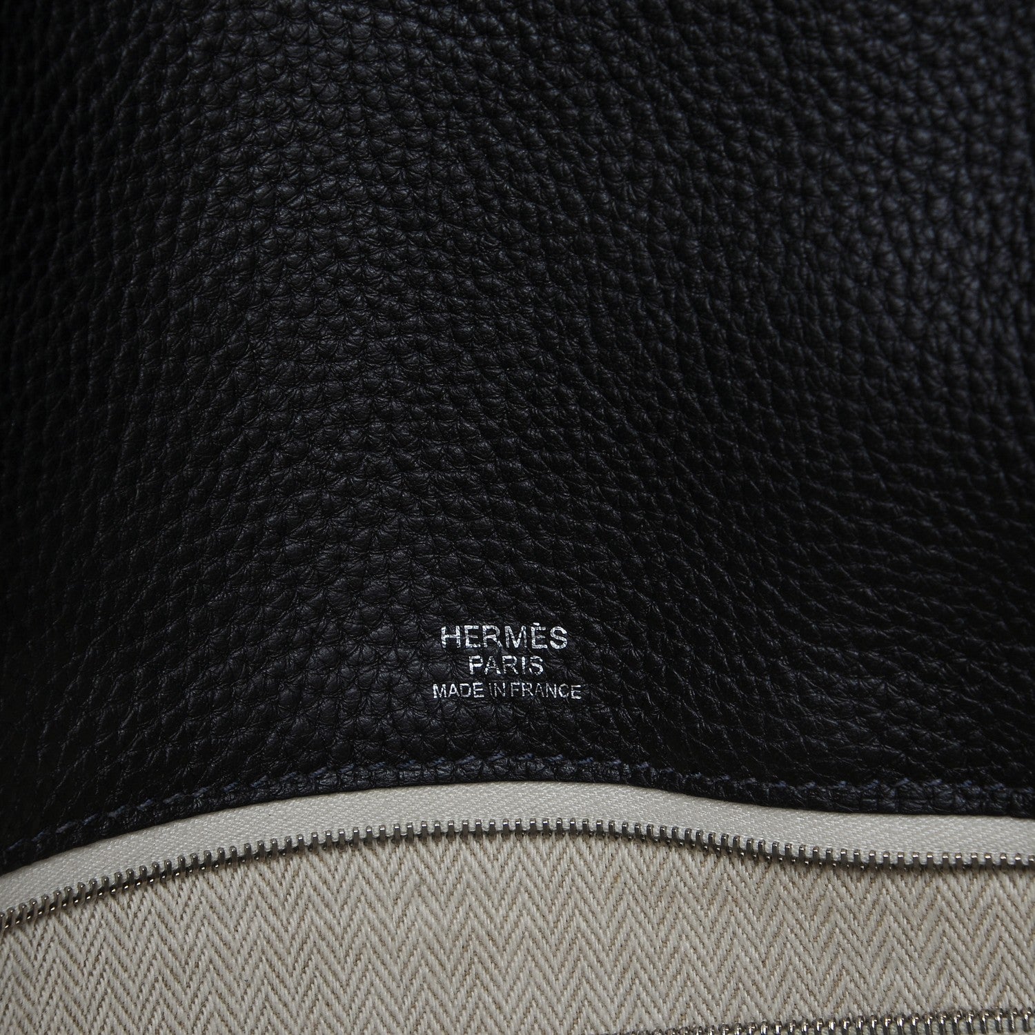 Hermes Taurillon Clemence Alfred 35 Black 6 of 9