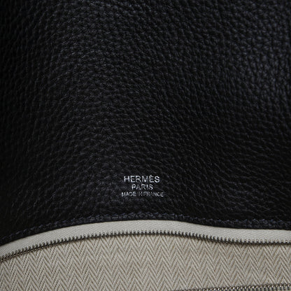 Hermes Taurillon Clemence Alfred 35 Black 6 of 9