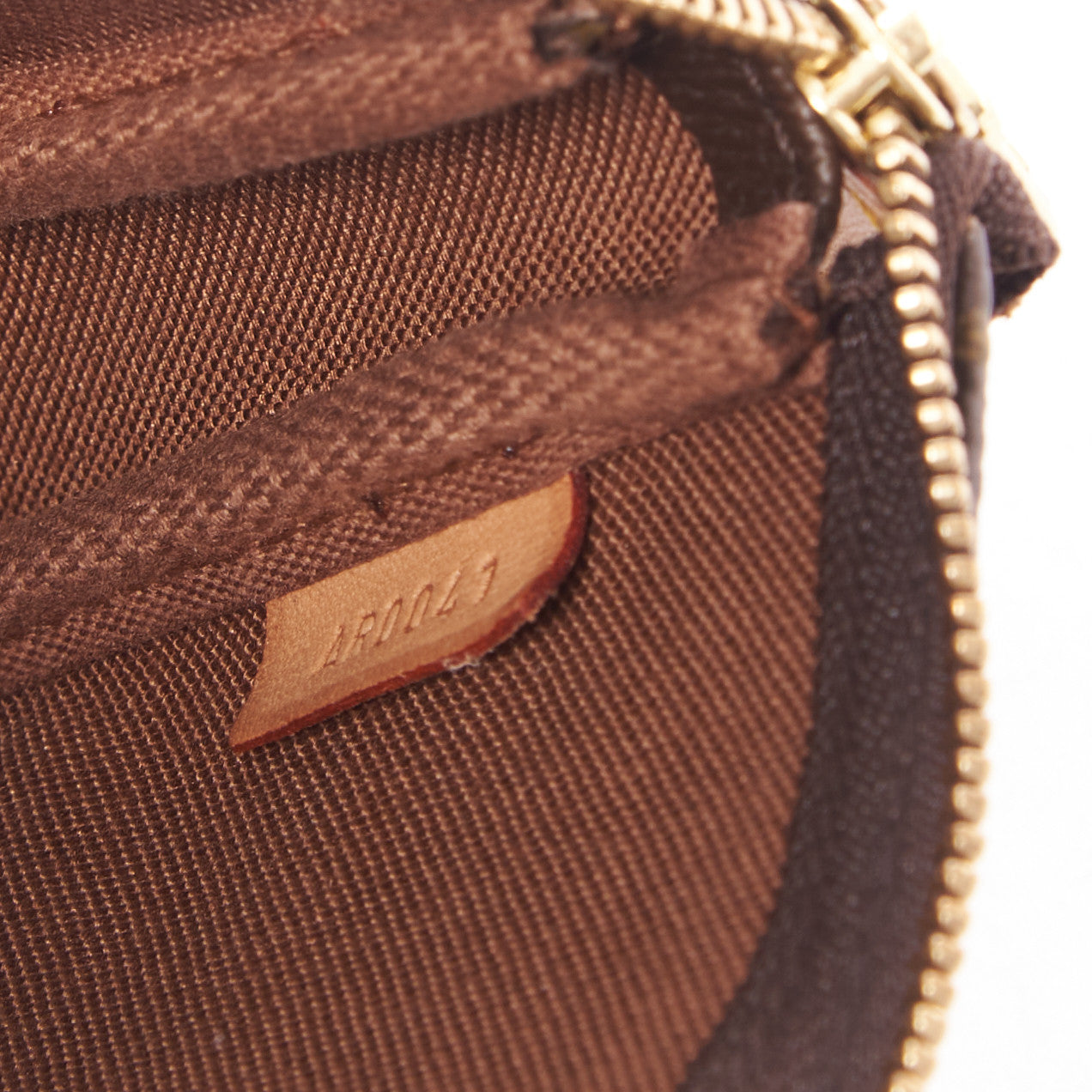 Monogram Graffiti Pochette Accessories Kaki