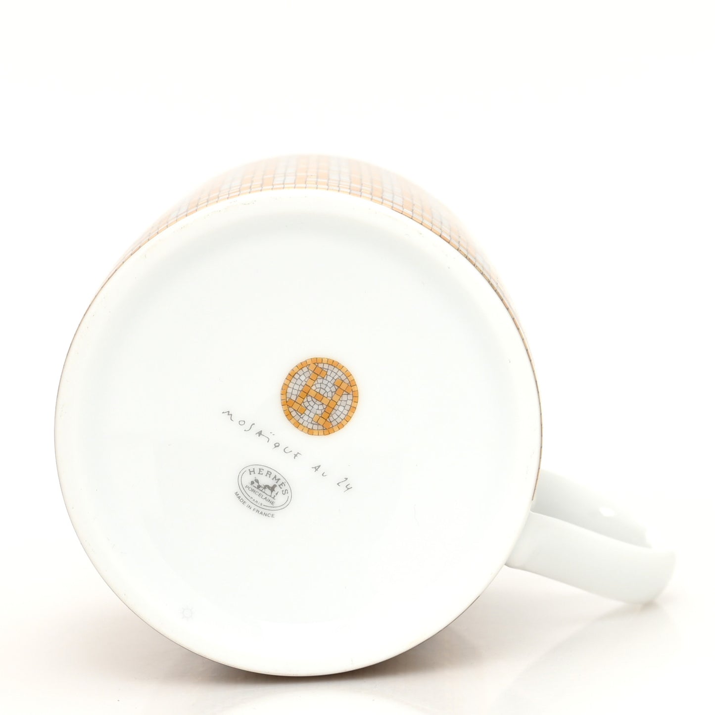 Porcelain Mosaique au 24 Mug Gold