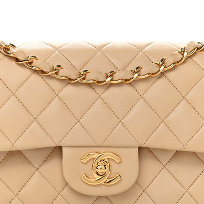 Chanel Lambskin Quilted Small Double Flap Beige 8 of 15