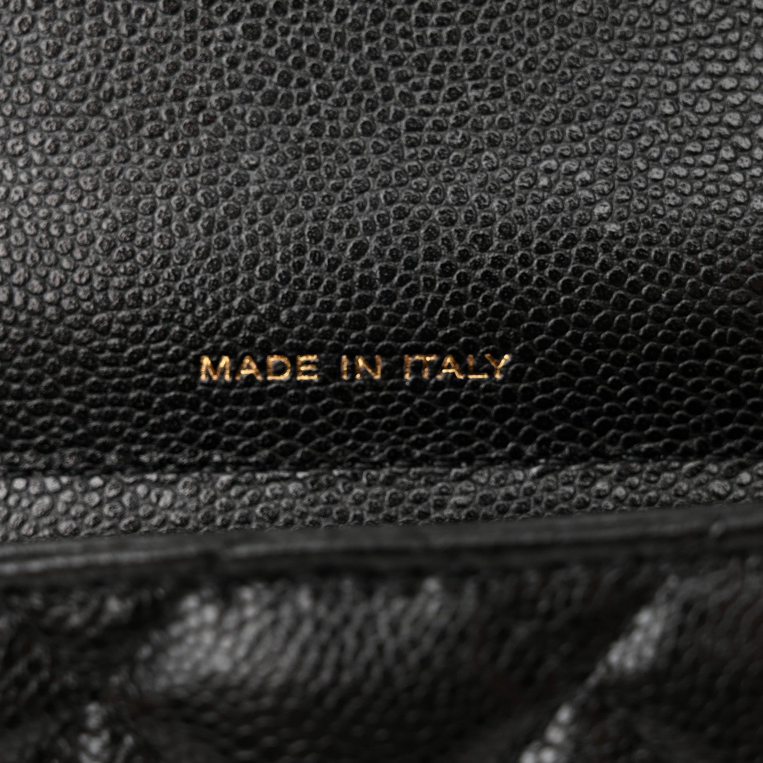 Chanel Caviar Quilted Flap Phone Holder With Chain Black 8 of 13