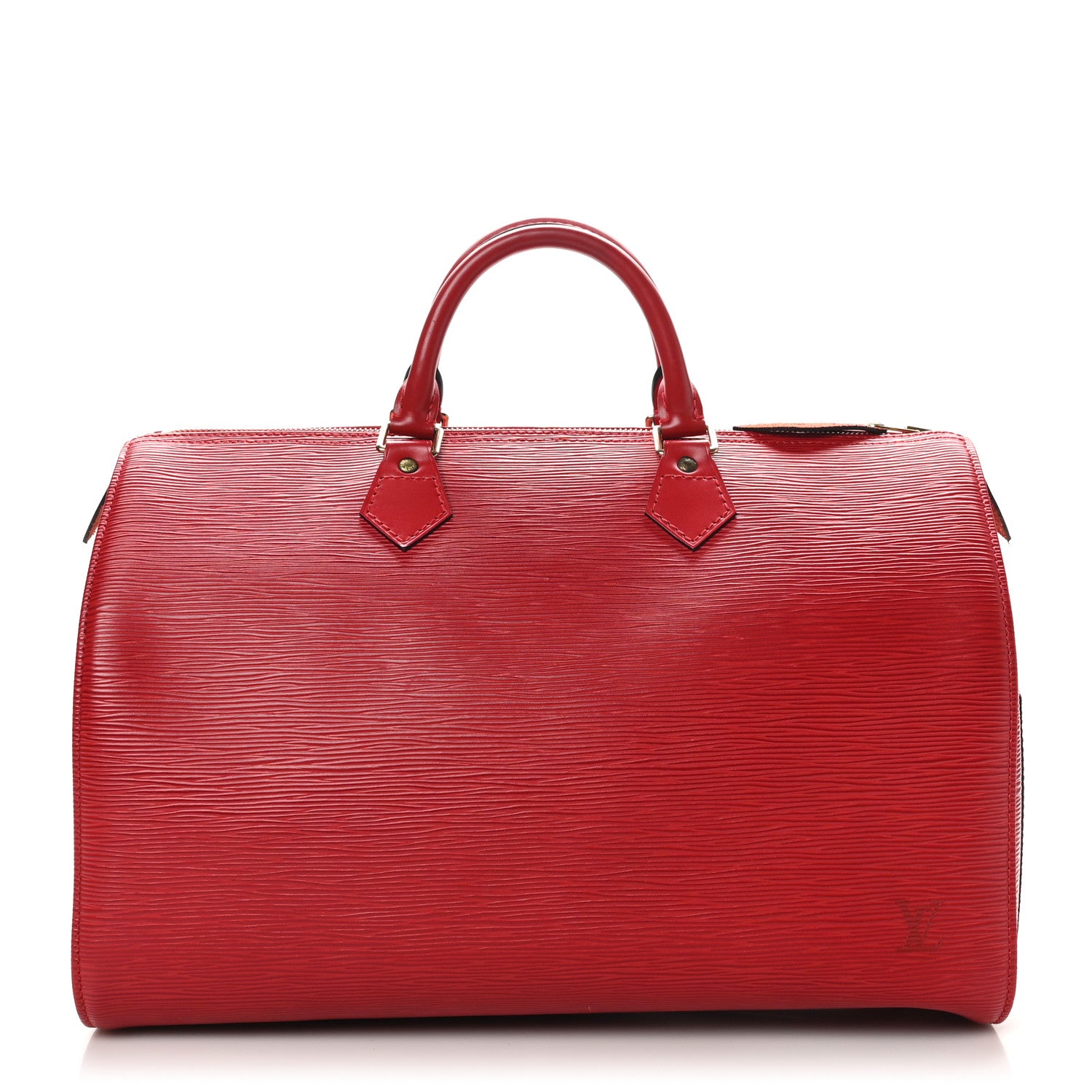 Louis Vuitton Epi Speedy 35 Castillan Red 1 of 11