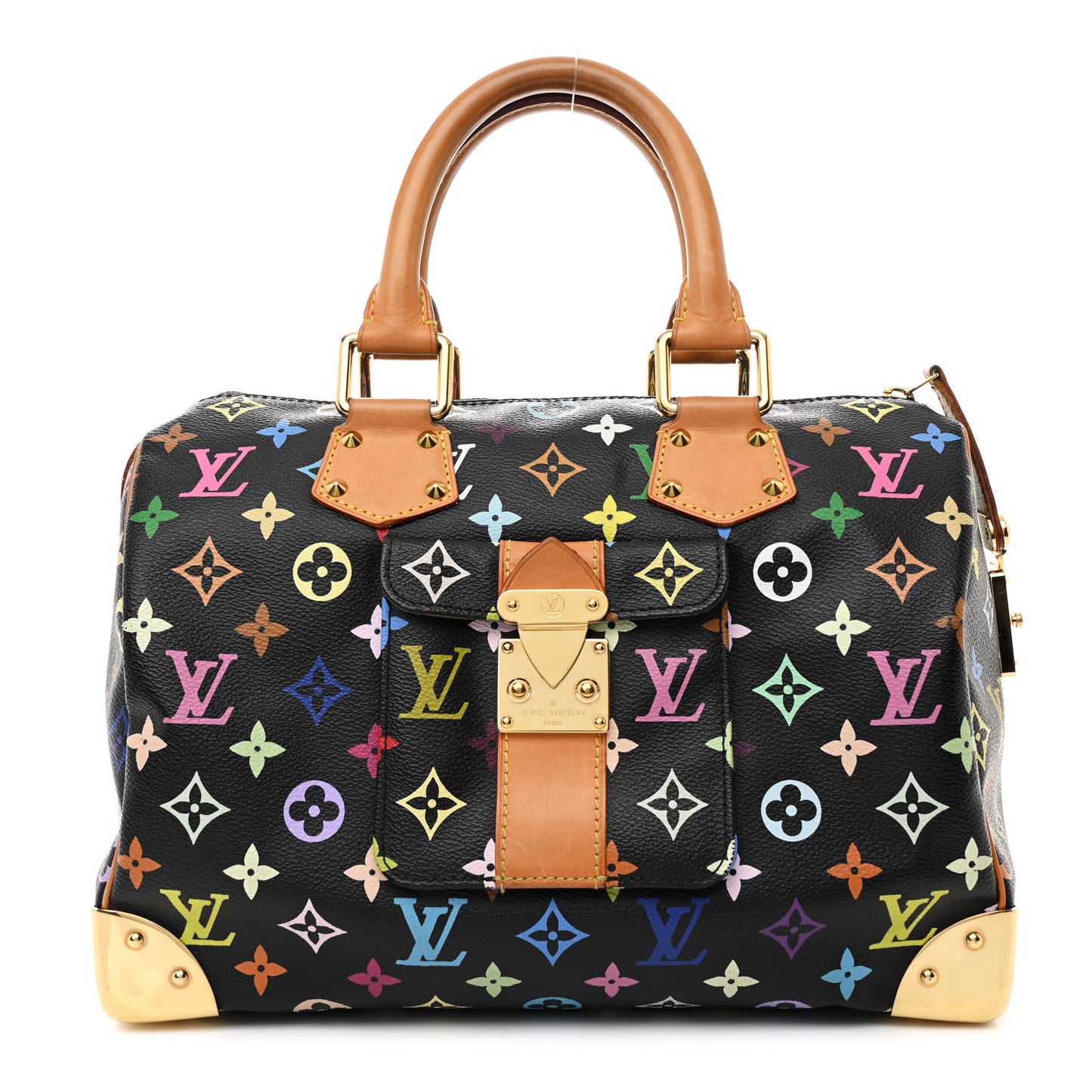 Monogram Multicolor Speedy 30 Black