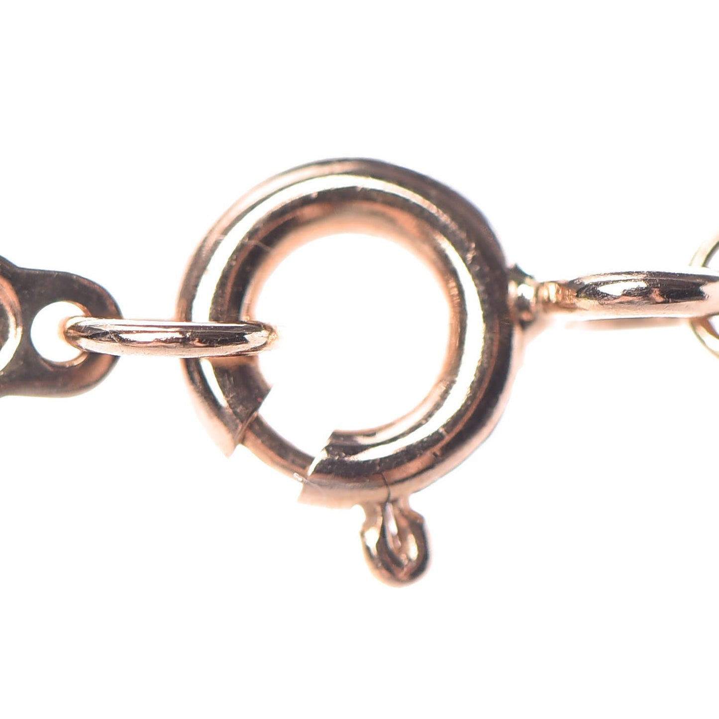 18K Rose Gold Diamond Bow Pendant Necklace