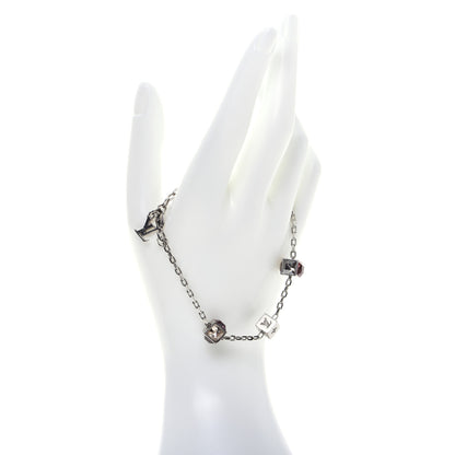 Louis Vuitton Swarovski Gamble Damier Bracelet Silver 2 of 8