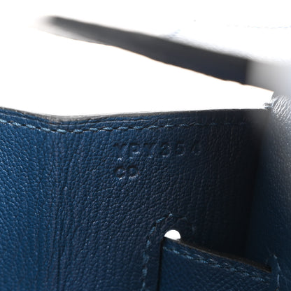 Hermes Madame Calfskin Birkin Sellier 30 Deep Blue 7 of 12