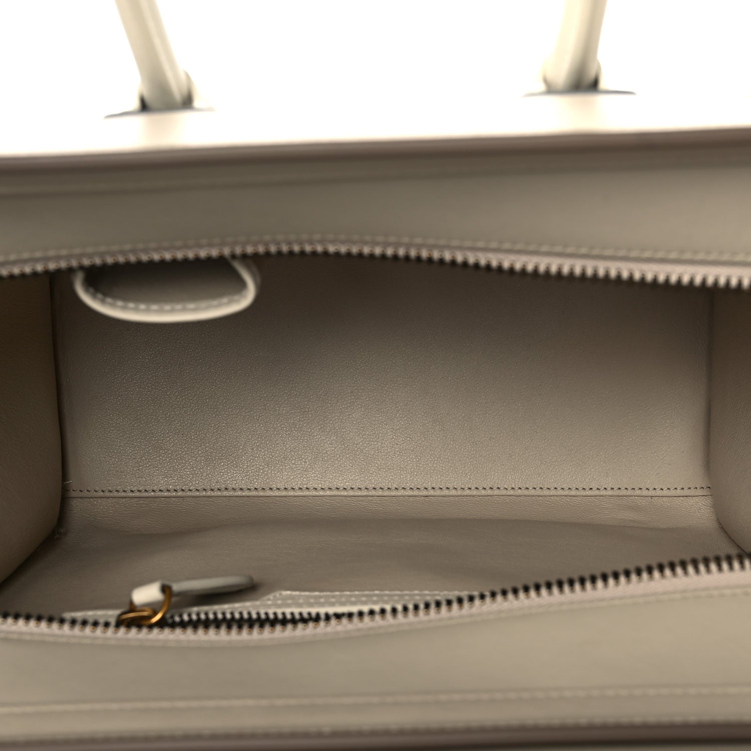 Celine Shiny Smooth Calfskin Micro Tri-Color Luggage Natural 4 of 8