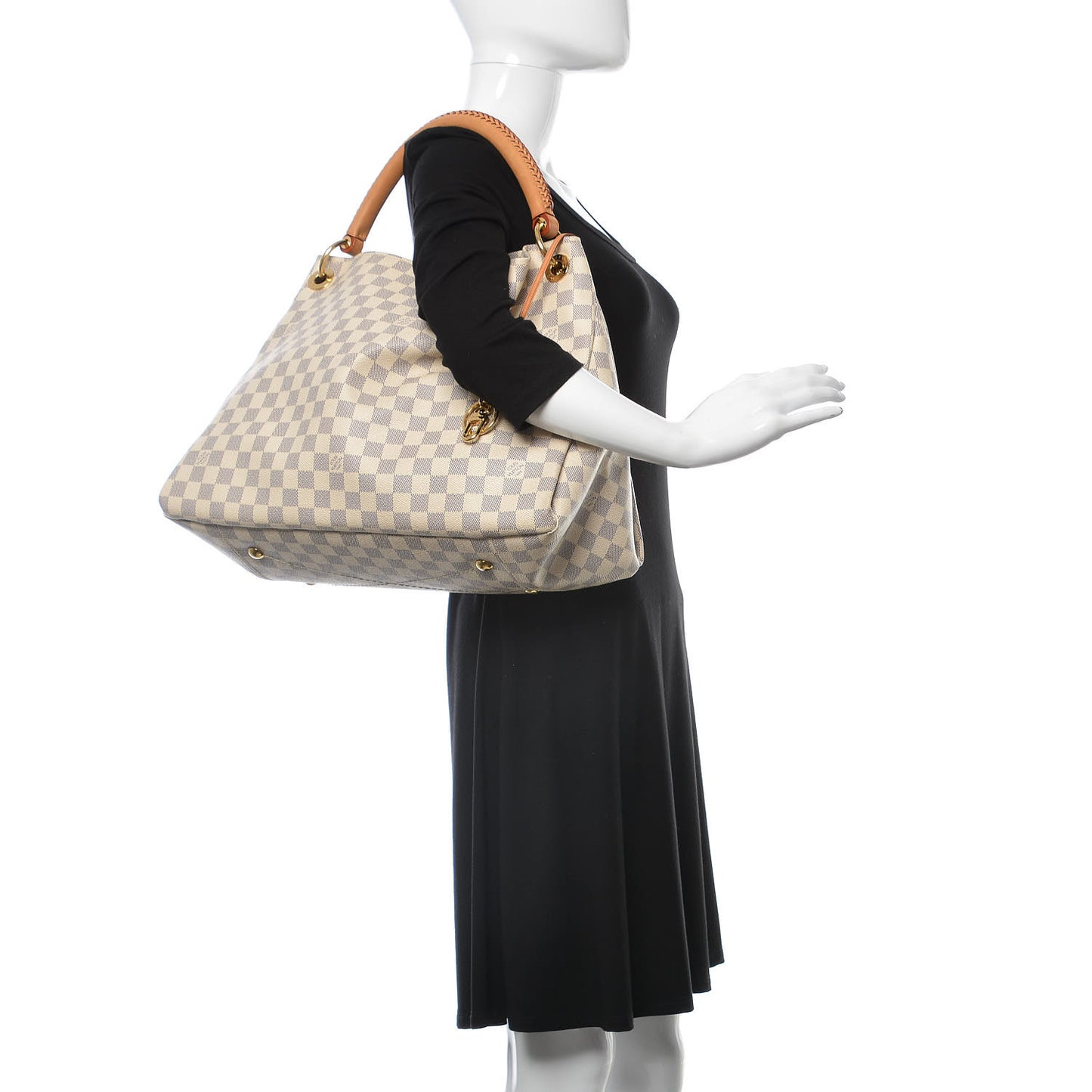 Damier Azur Artsy MM