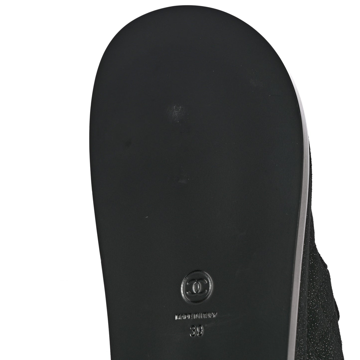 Suede Kidskin Glitter Crystal Velcro Dad Sandals 39 Black Silver