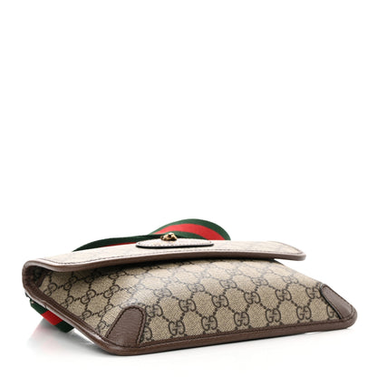 Gucci GG Supreme Monogram Neo Vintage Web Belt Bag Brown 4 of 12