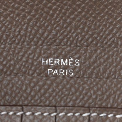 Hermes Epsom Bearn Compact Wallet Etoupe 6 of 6