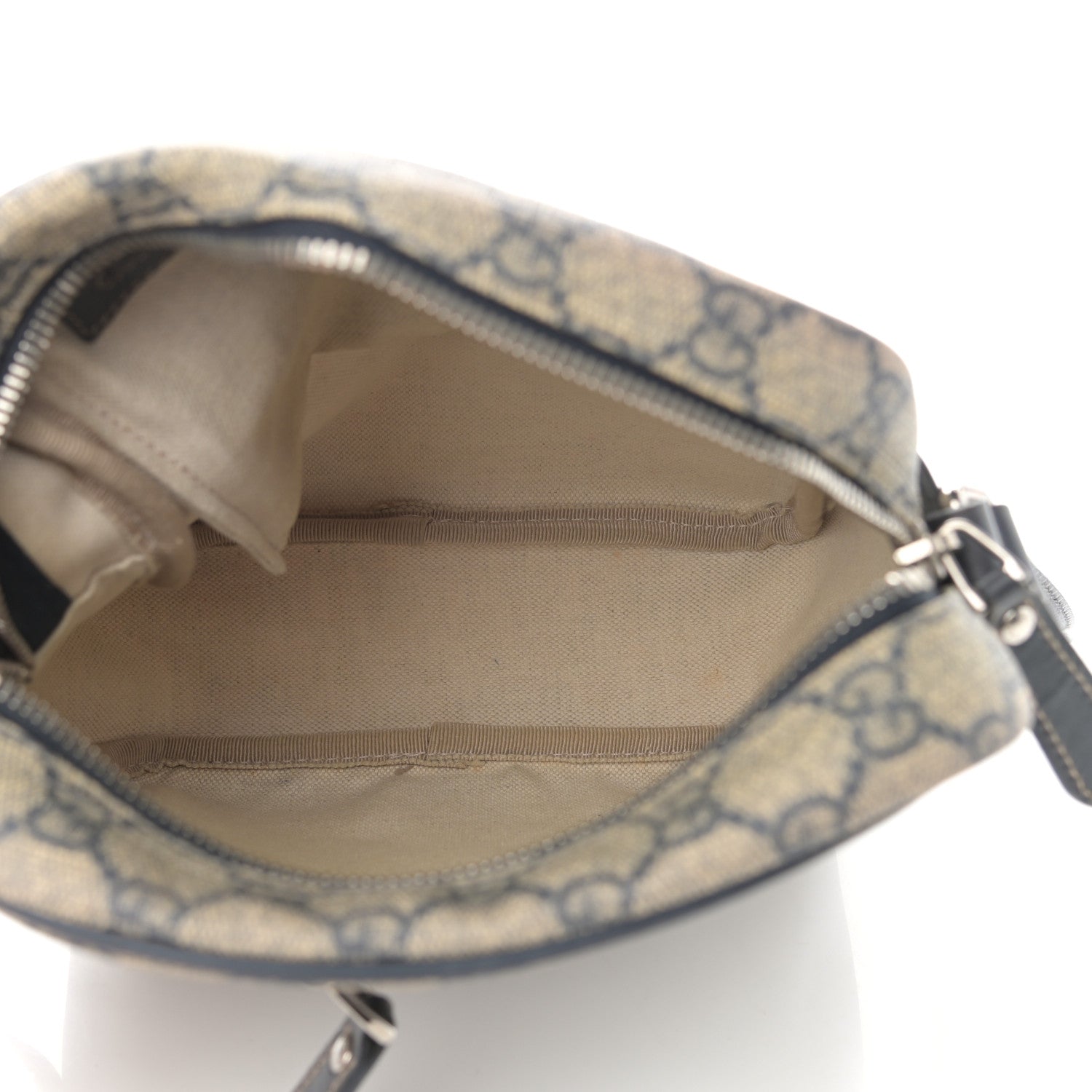 Gucci GG Plus Monogram Messenger Bag Navy 5 of 16