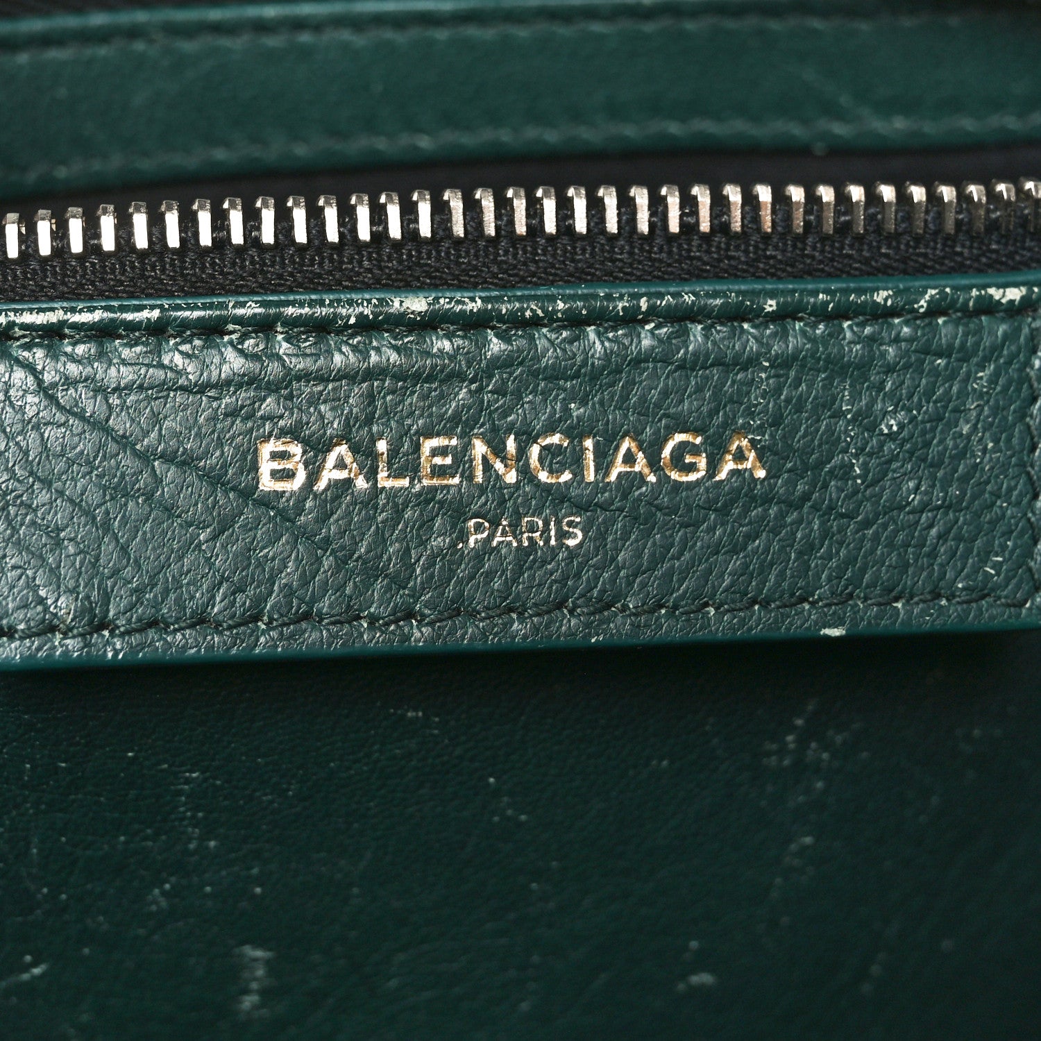 Balenciaga Agneau Small Bazar Shopper Tote Green 6 of 14