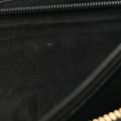Gucci Dollar Calfskin GG Marmont Zip Around Wallet Black 8 of 9