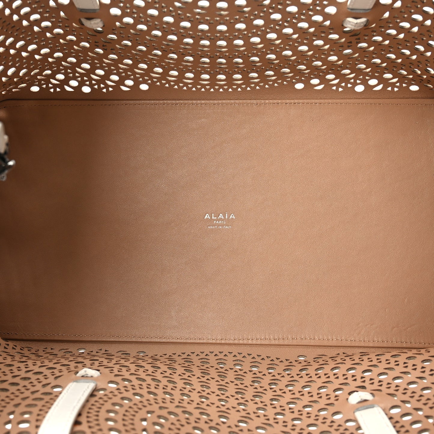 Calfskin Vienne Mina 32 Bag White