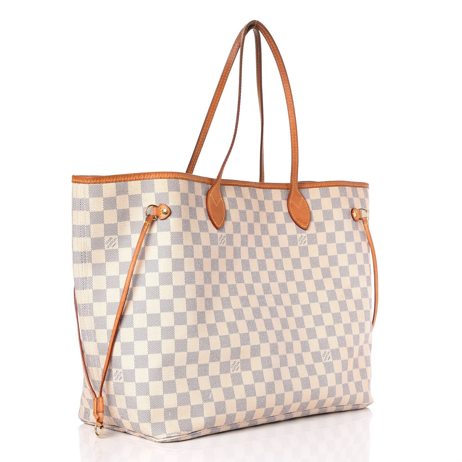 Louis Vuitton Damier Azur Neverfull GM 3 of 9