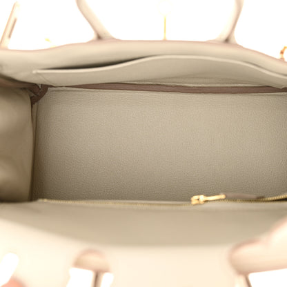 Hermes Togo Birkin 25 Beton 5 of 11