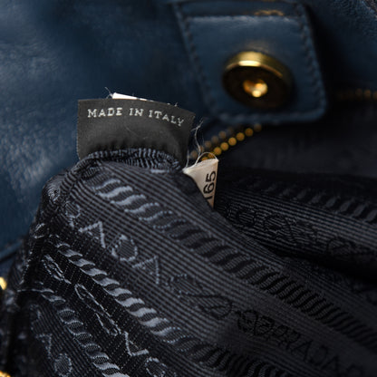Prada Tessuto Nylon Gaufre Tote Bleuette 7 of 10