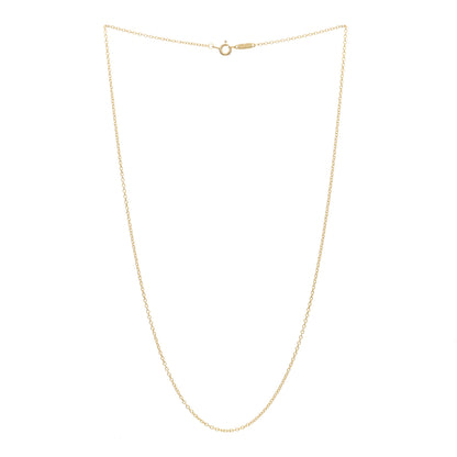 Tiffany 18K Yellow Gold Chain Necklace 18" 3 of 5