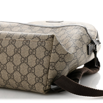 Gucci GG Supreme Monogram Margaux Calfskin Childrens Day Backpack Beige Ebony Cocoa Dark Chocolate 10 of 14