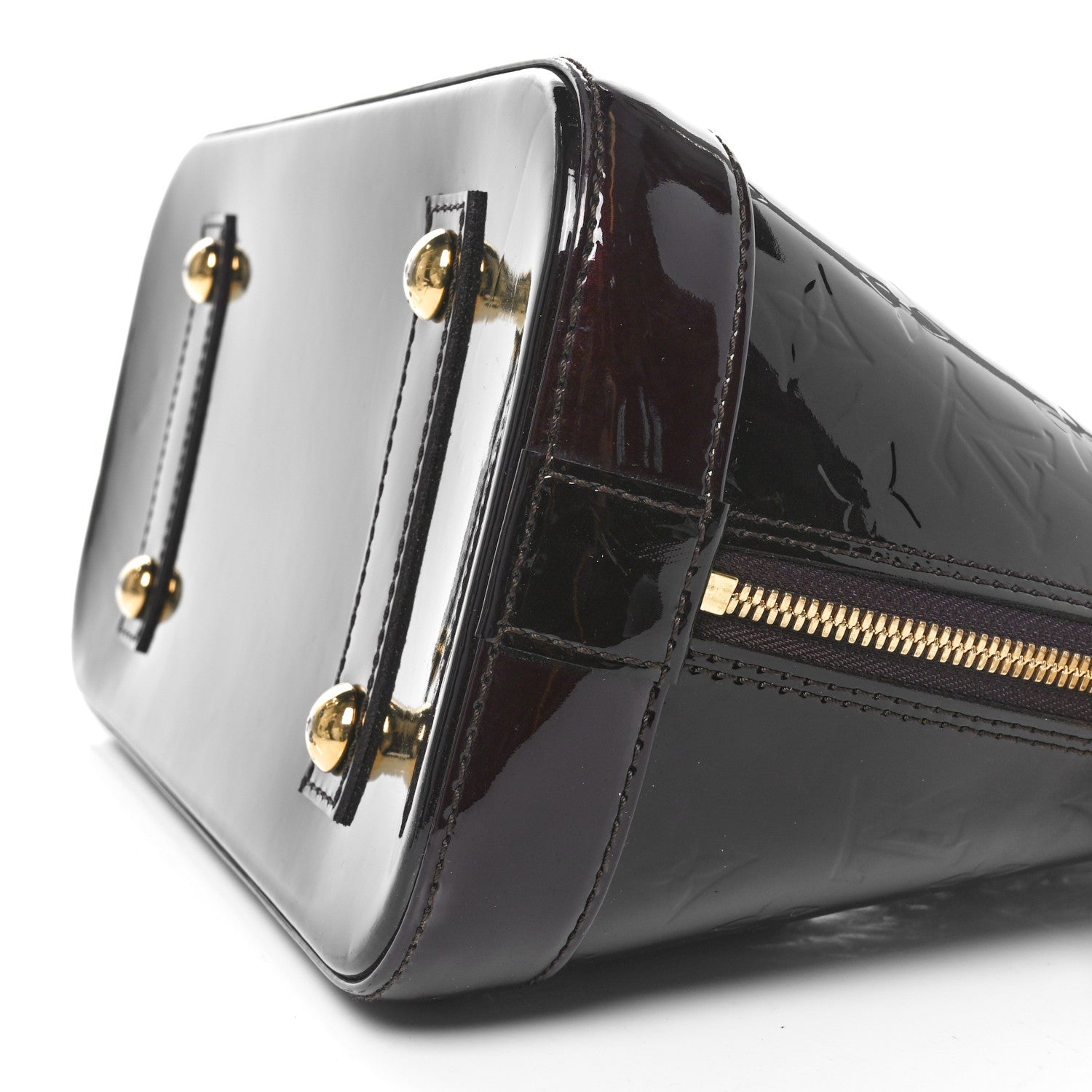 Louis Vuitton Vernis Alma PM Amarante 9 of 9
