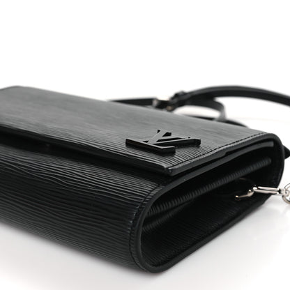 Louis Vuitton Epi Clery Black 9 of 10