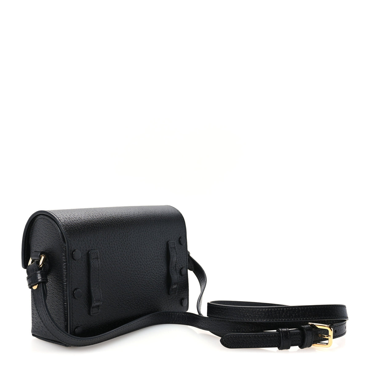 Calfskin Horsebit 1955 Shoulder Bag Black