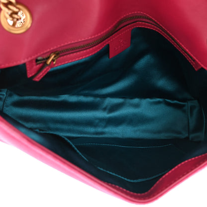 Gucci Velvet Matelasse Blind for Love Embroidered Medium GG Marmont Shoulder Bag Light Raspberry Rose Multicolor 5 of 8