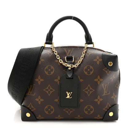 Louis Vuitton Monogram Petite Malle Souple Black 1 of 14