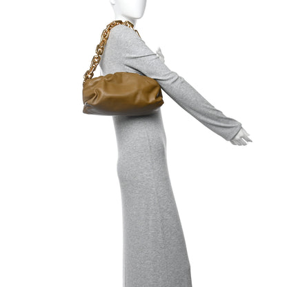 Bottega Veneta Calfskin The Pouch Chain Moutarde 2 of 10