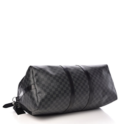 Louis Vuitton Damier Graphite Keepall Bandouliere 55 4 of 11