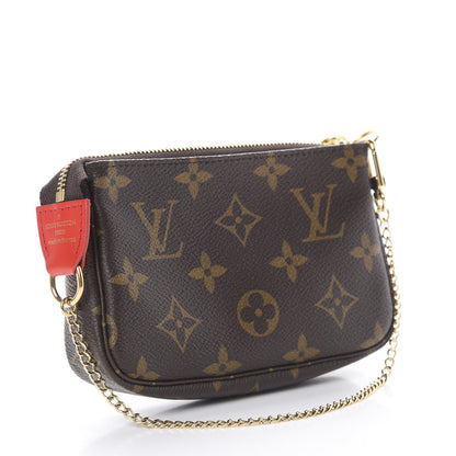 Louis Vuitton Monogram 2020 Christmas Animation Bumper Cars Mini Pochette Accessories Coquelicot 2 of 7