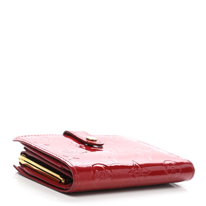 Louis Vuitton Vernis French Purse Wallet Pomme d'Amour 4 of 8