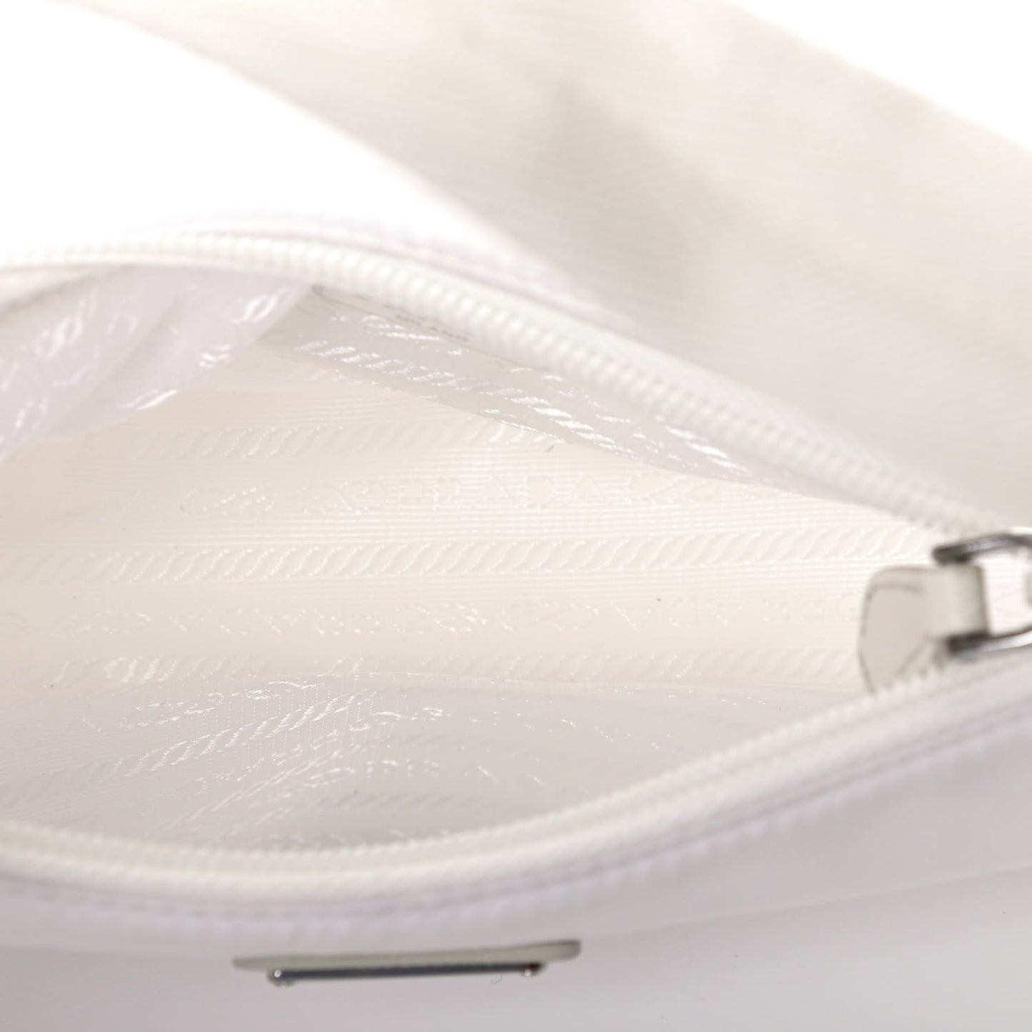 Tessuto Nylon Mini Re-Edition 2000 Bag White