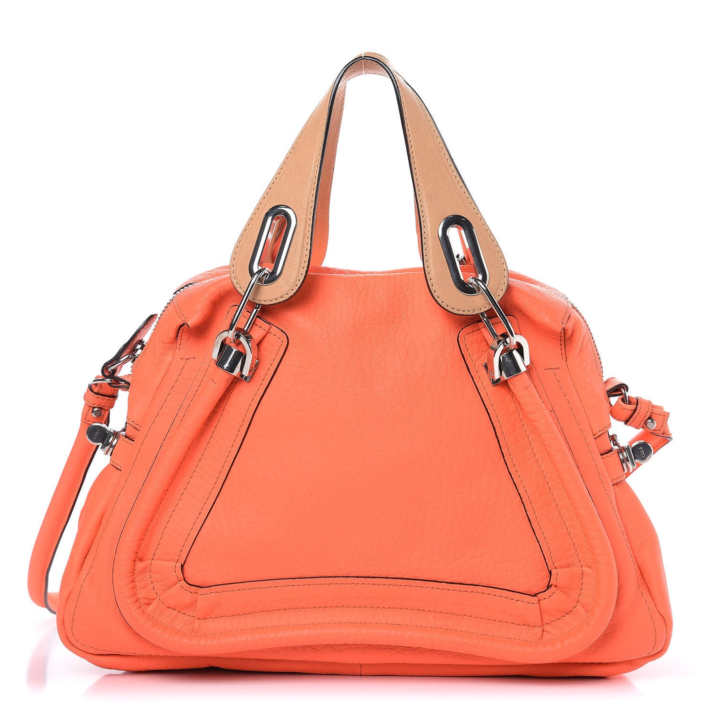 Calfskin Medium Paraty Orange Fizz