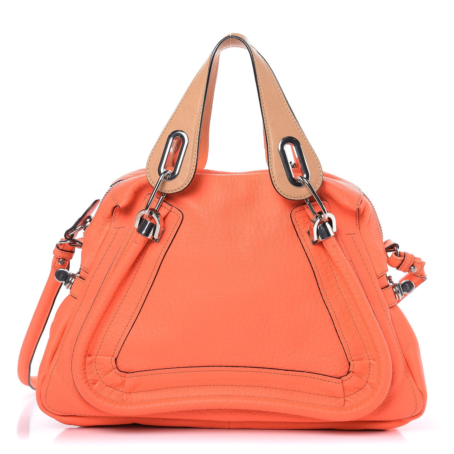 Chloe Calfskin Medium Paraty Orange Fizz 1 of 16