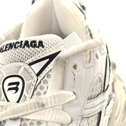 Balenciaga Mesh Rubber Monocolor Womens Runner Sneakers 40 White 10 of 10