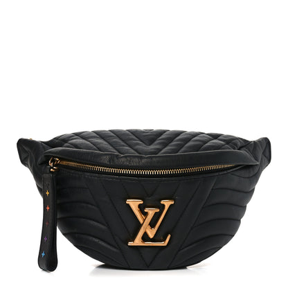 Louis Vuitton Monogram New Wave Bumbag Black 1 of 10