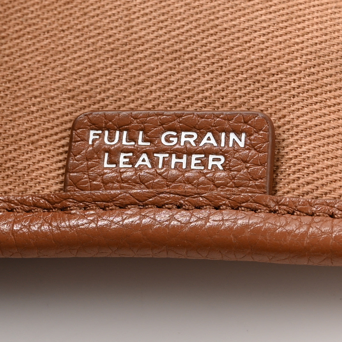 Grained Calfskin Medium The Tote Bag Argan Oil