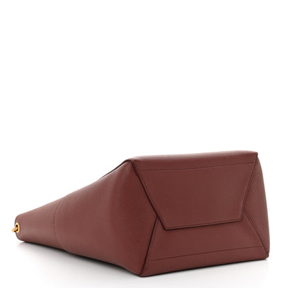 Celine Soft Grained Calfskin Sangle Bucket Bag Light Burgundy 4 of 10