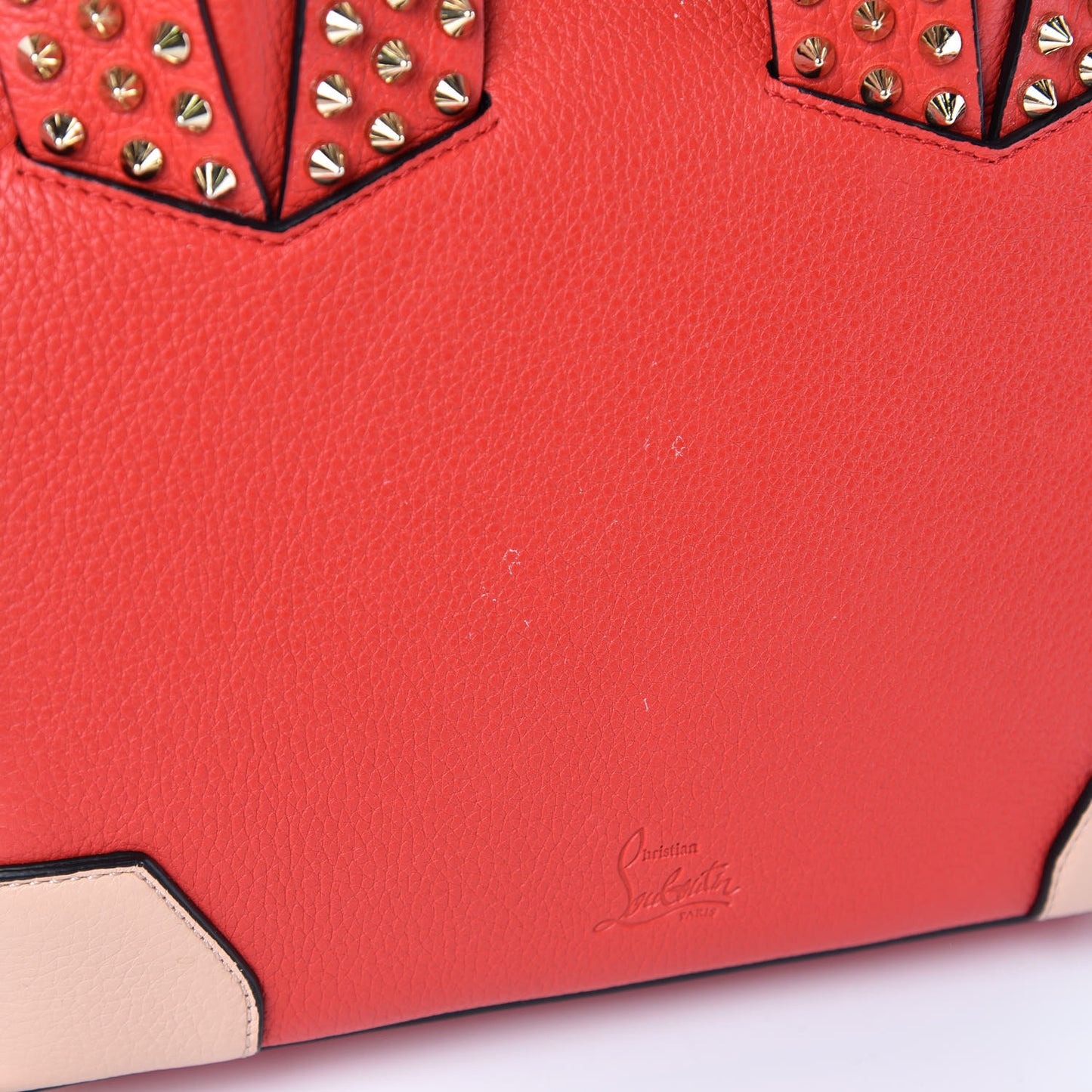 Calfskin Small Eloise Tote Fraise Poudre White