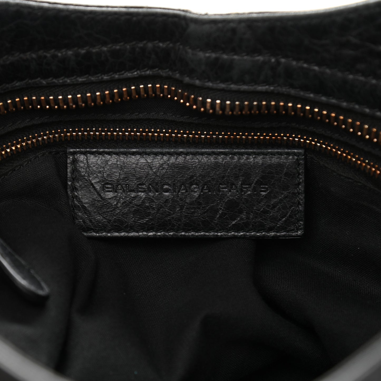 Agneau Giant 21 Rose Gold Hardware City Black