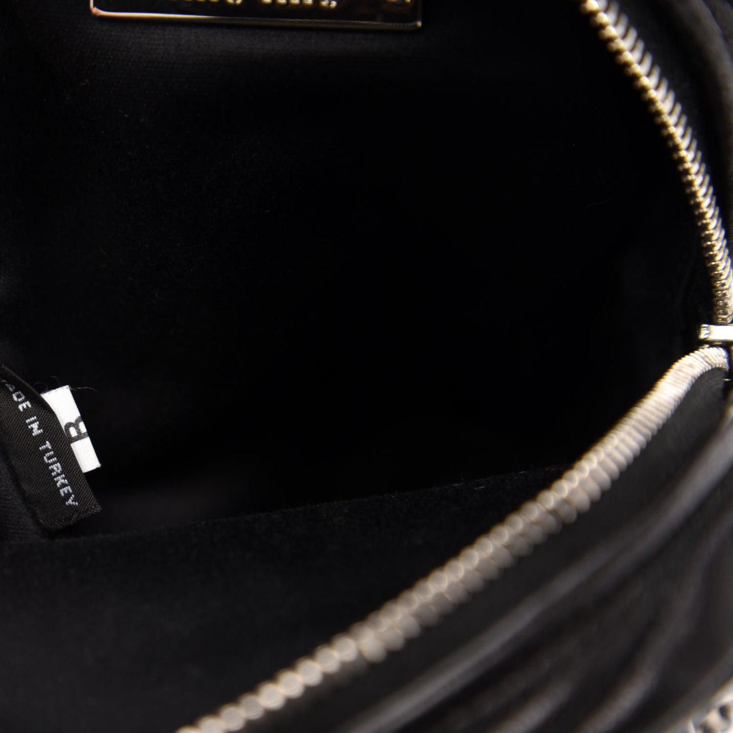 Nappa Matelasse Mini Backpack Black