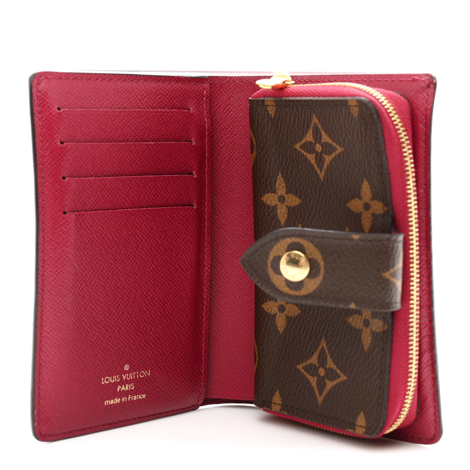 Louis Vuitton Monogram Juliette Wallet Fuchsia 5 of 7