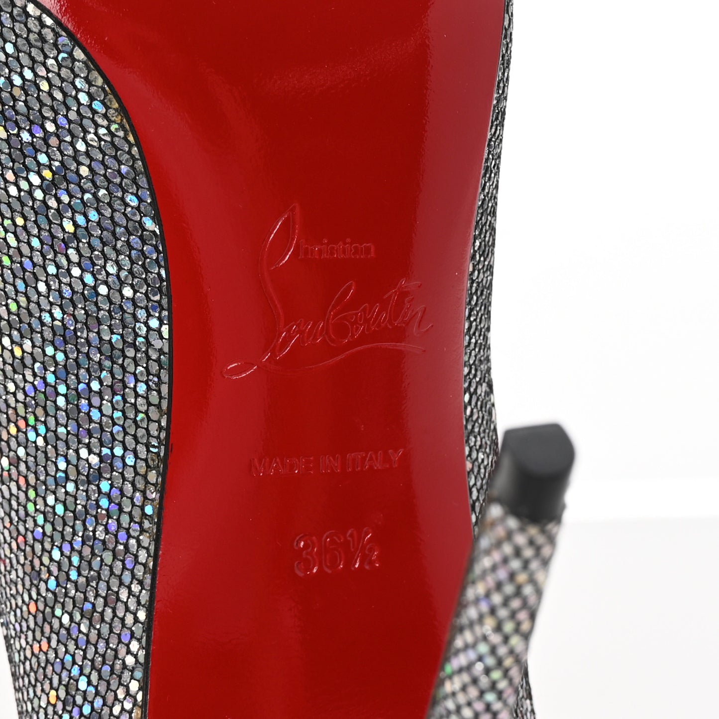 Glitter Disco Ball Pigalle Follies 100 Pumps 36.5 Multicolor