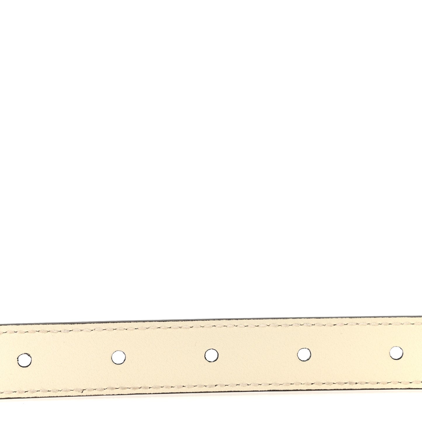 Calfskin Double G 20mm Belt 85 34 Mystic White